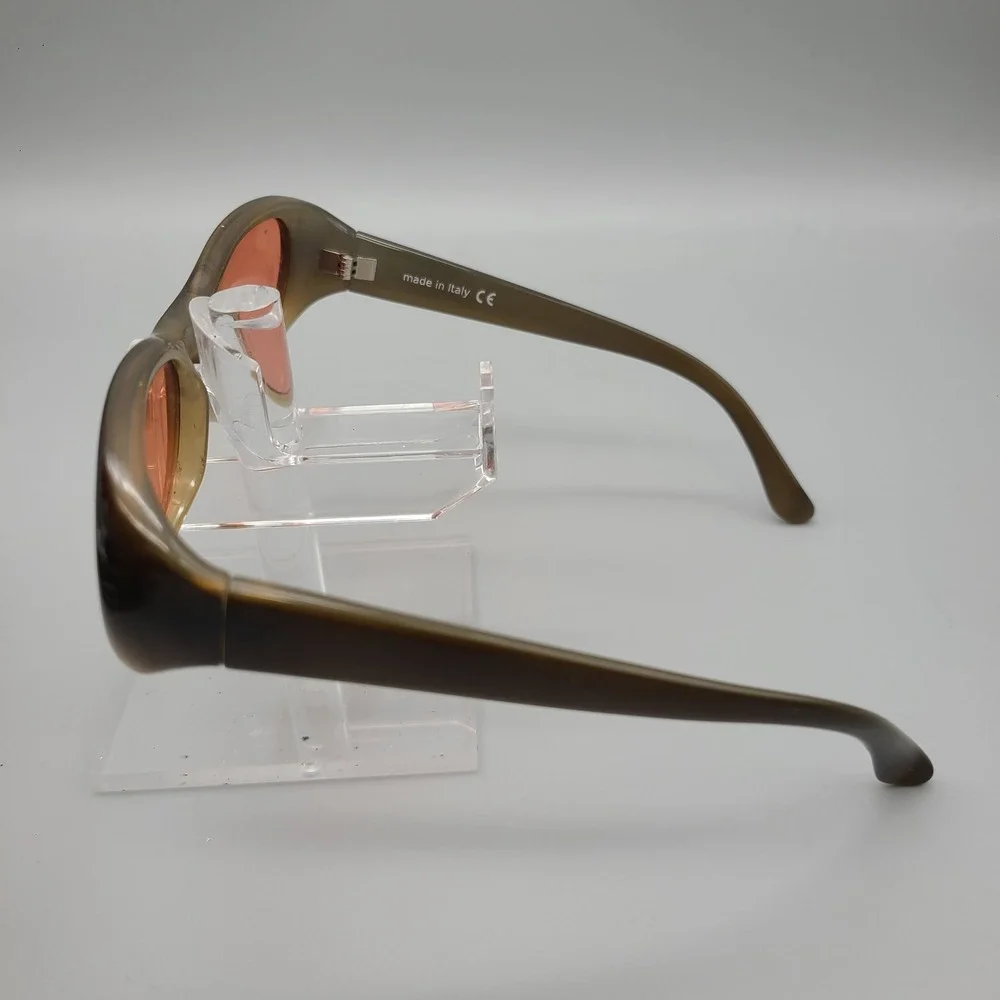 TheraSpecs Nora R01 Migraine Glasses FL-41 Tinted Lenses Olive Green Italy